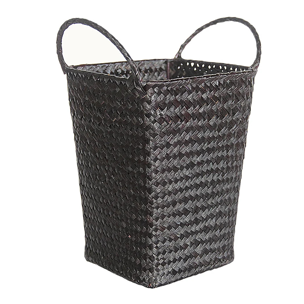 Basket Woven Plant Rattan Vase Wicker Flower Pot Storage Baskets Tall Planter Desktop Seagrass Be... | Walmart (US)