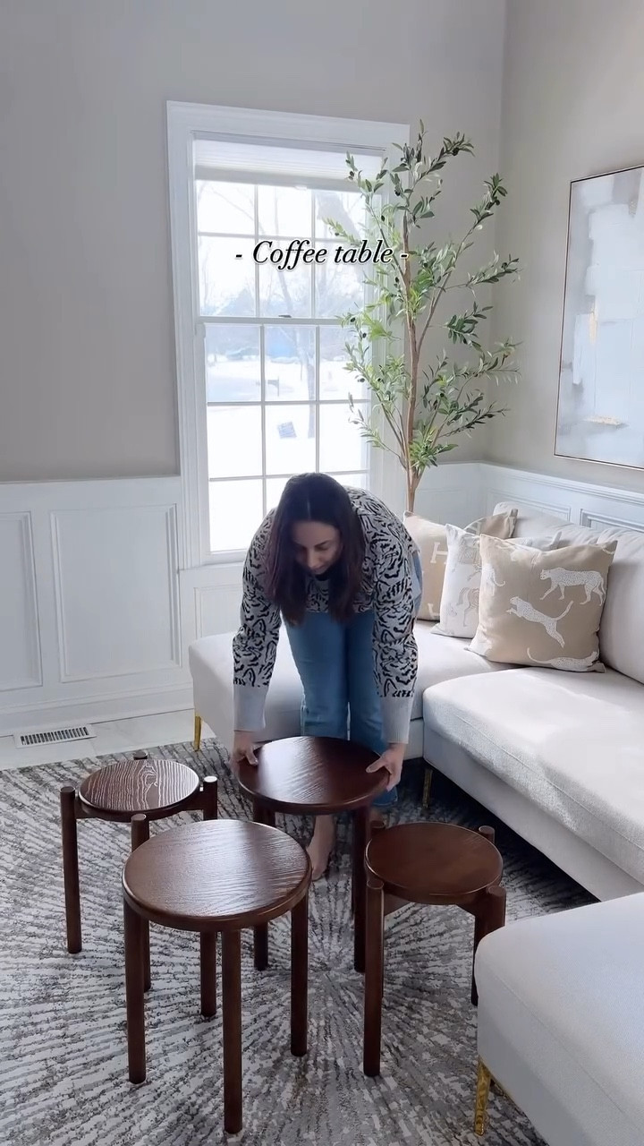 Amazon genius find- one side table but multiple ways to use it! It  transforms into four stools, coffee table and a nightstand! 

This table is great quality and budget friendly! It comes in other colors too! It’s looks beautiful and very practical!! 

How would you use it? :)



#LTKWatchNow #LTKSaleAlert #LTKHome
