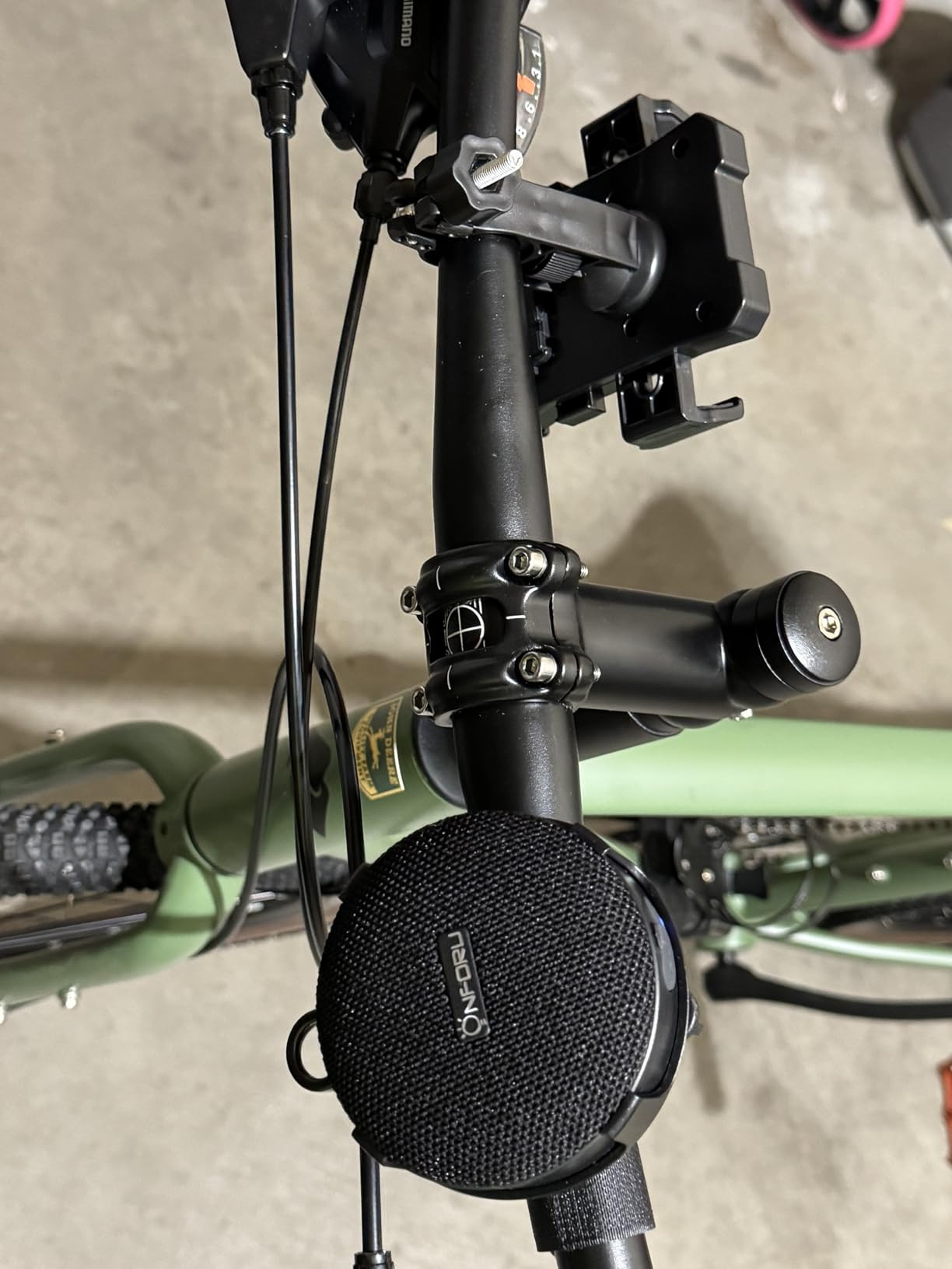 Bike Phone Holder Mount, Secure Handlebar Phone Mount Holder for Bike and Motorcycle, Suitable fo... | Amazon (US)