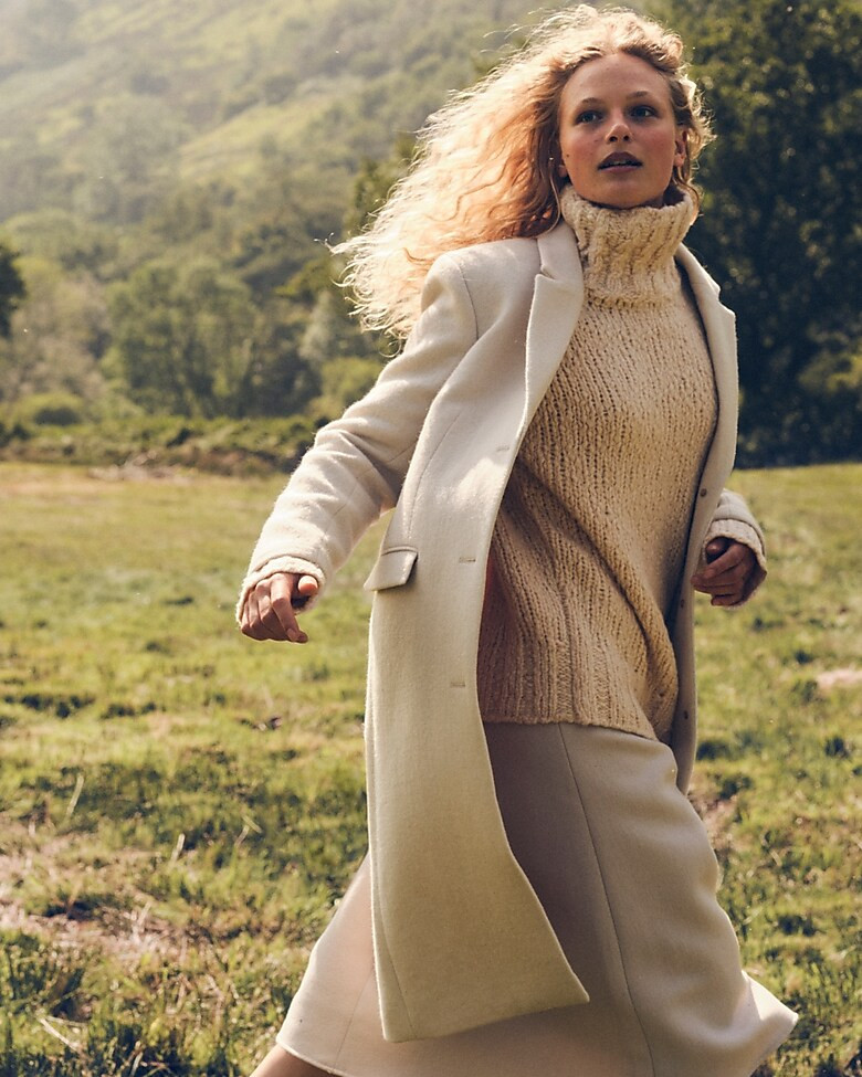 Palais topcoat in Italian wool-blend melton | J. Crew US
