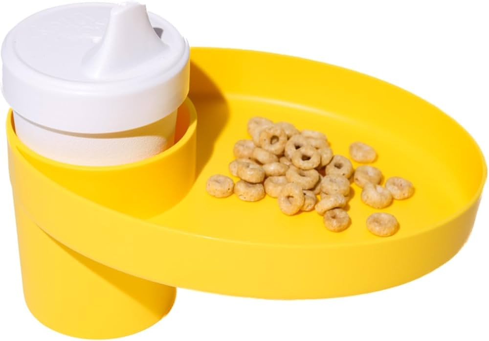 My Travel Tray Oval - USA Made. Extend Your Current Cup Holder to Hold Your Cup Plus a Tray for S... | Amazon (US)