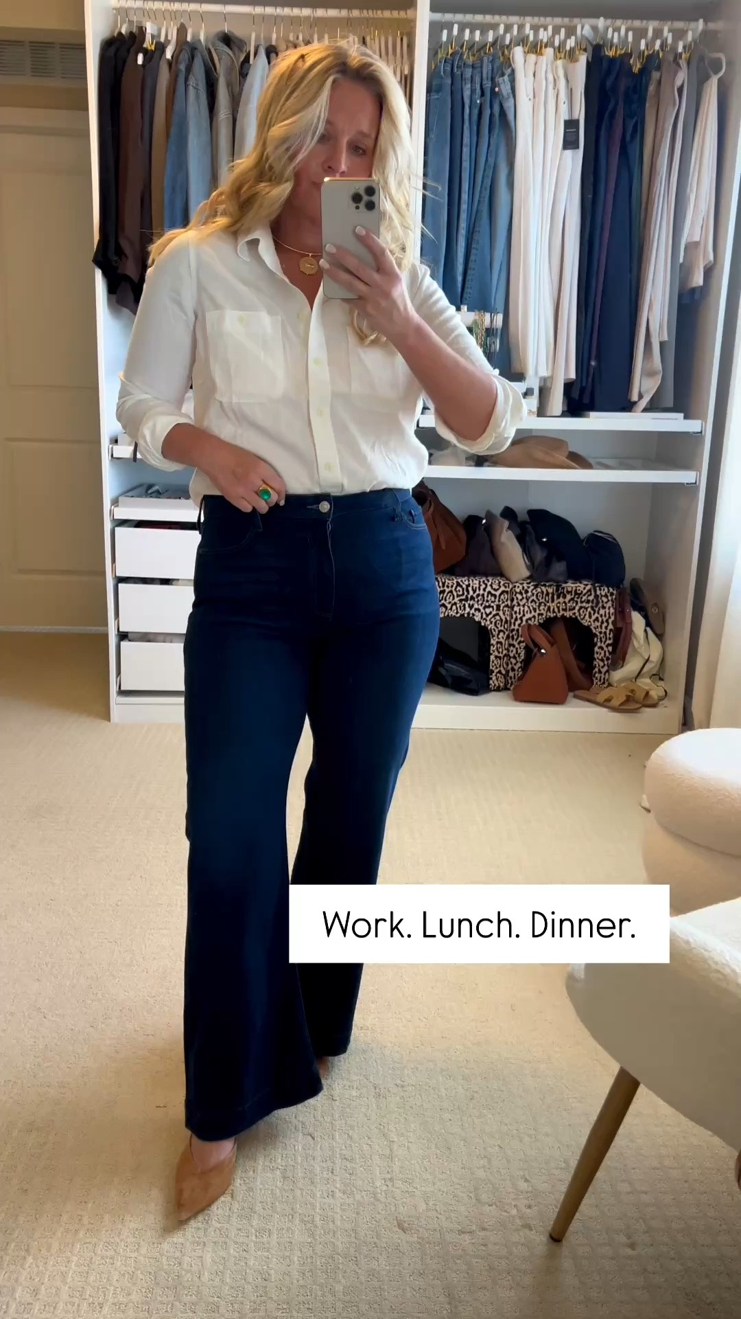 ✨Tap the bell, save and ❤️ start here over 40 fashion, midlife style, midsize fashion and luxury looks for less.  

Summer transition to fall outfit

⬇️Sizing information:
Jeans 31 tts (size down if in between sizes.)
Top medium (size up if in between sizes.)

👑 Helping you look good, feel good.-Lindsey Denver   Check back daily for belly-friendly style, confidence, and Outfit Physics™.

#LTKOver40 #LTKMidsize #LTKPlusSize

Comment SHOP below to receive a DM with the link to this post on my LTK ⬇ https://liketk.it/6iLQS

#LTKOver40 #LTKMidsize #LTKPlusSize

Comment SHOP below to receive a DM with the link to this post on my LTK ⬇ https://liketk.it/6iMgF

Comment SHOP below to receive a DM with the link to this post on my LTK ⬇ https://liketk.it/6iMjU