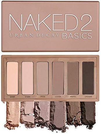 Urban Decay Naked2 Basics Eyeshadow Palette, 6 Taupe & Brown Matte Neutral Shades - Ultra-Blendab... | Amazon (US)