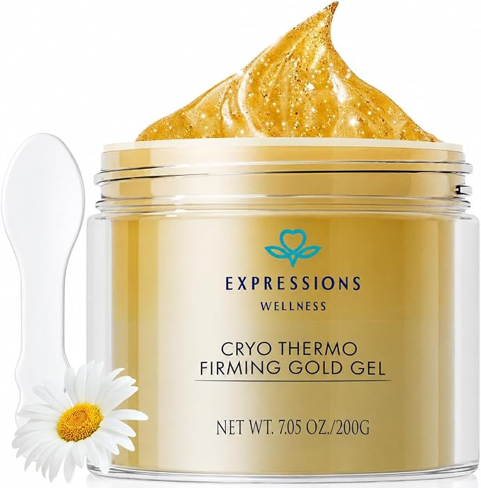 Skin Tightening Cellulite Cream for Body: Golden Sweat Hot Cream for Loose Skin | B Flat Gel for ... | Amazon (US)