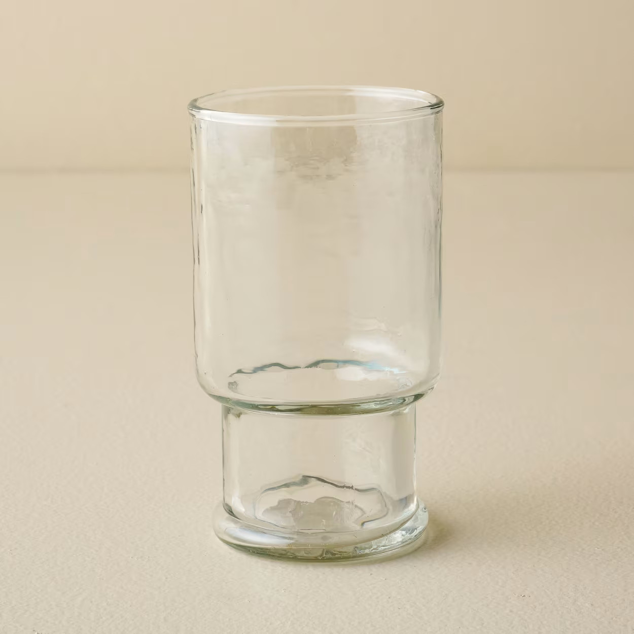 Rustic Glass Stacking Tumbler | Magnolia