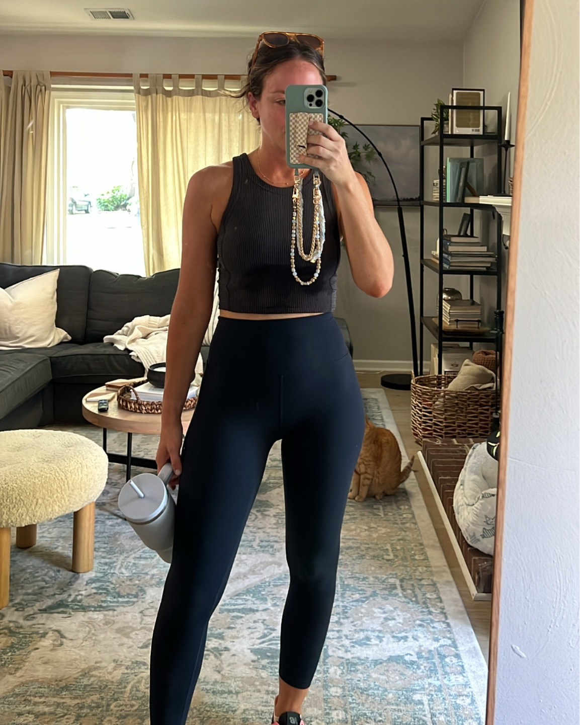 Lulu tank size 4
Amazon align look alikes size small prob could have done XS  25"

#LTKunder50 #LTKsalealert #LTKstyletip