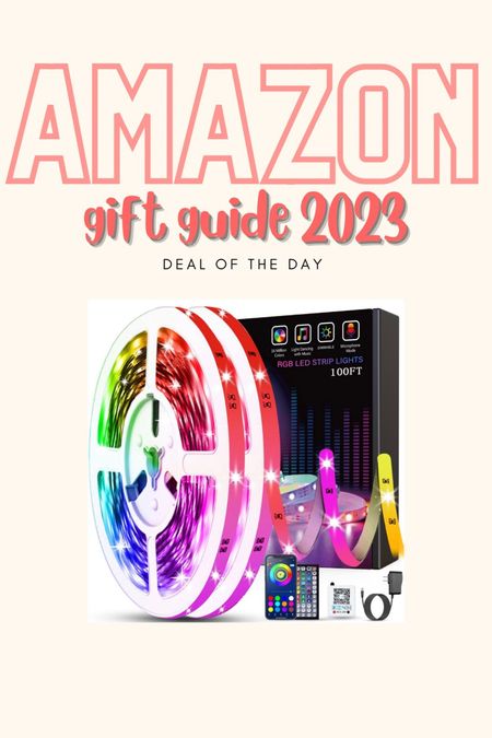2023 AMAZON GIFT GUIDE: Color changing strip lights 🎁

#LTKHoliday #LTKGiftGuide #LTKsalealert