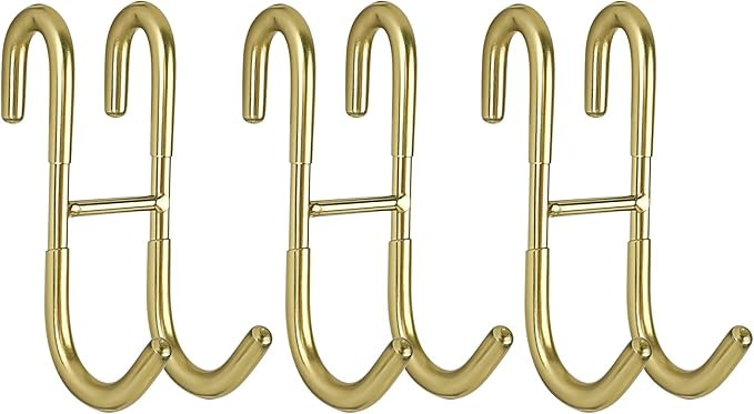 Simtive Shower Door Hooks (3-Pack), Over Door Hooks for Bathroom Frameless Glass Shower Door, Tow... | Amazon (UK)