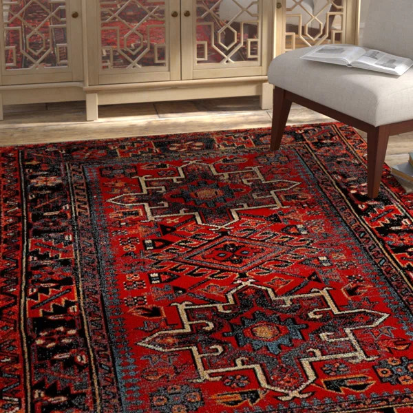 Barrera Multicolor Area Rug | Wayfair North America