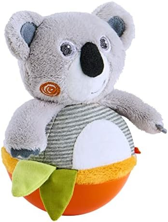 HABA Roly Poly Koala Wobbly Animal Chiming Baby Sensory Toys for Tummytime, Ideal Baby Toy for 6 ... | Amazon (US)