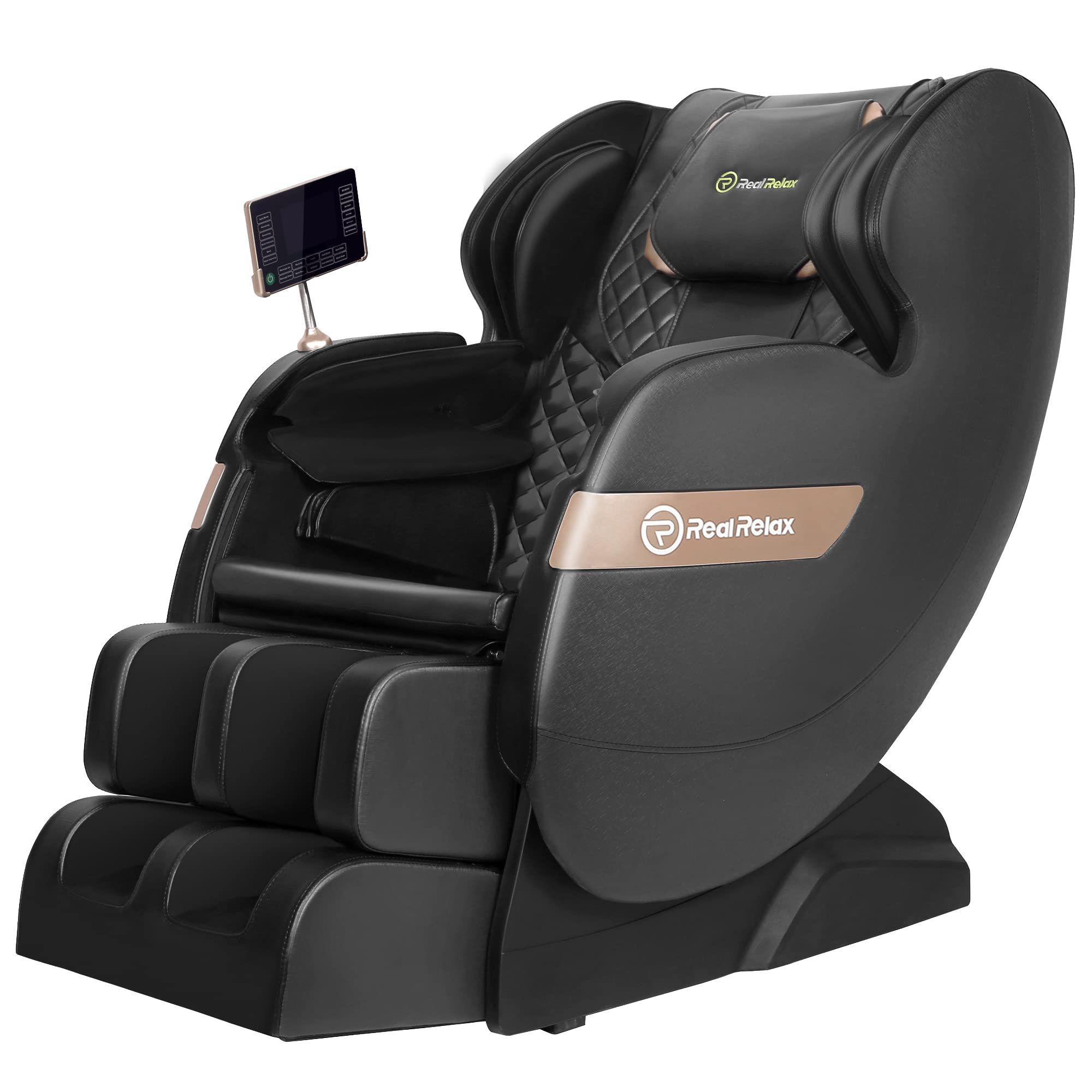 Real Relax 2022 Massage Chair of Dual-core S Track Recliner with Smart Voice Controller Zero Gravity | Amazon (US)