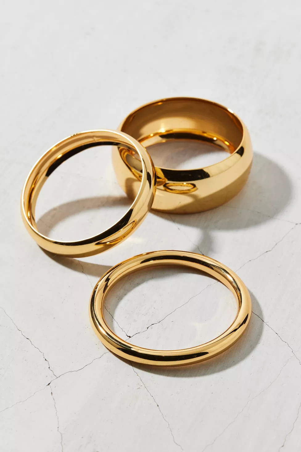 Statement Metal Bangle Bracelets Set | Urban Outfitters (US and RoW)
