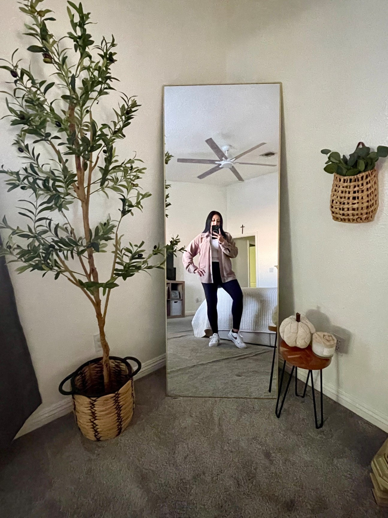 Bedroom corner decor inspo. Affordable prices, loving this mirror and olive tree. ✨ 

Make sure to follow my LTK @Corinna.cherish on the @shop.ltk app to shop everything I post! 

#walmarthomedecor #walmarthomefinds #walmartfinds #walmartdecor #walmartstyle
#walmartfavorites #walmartinspo
#walmarthaul #walmartdeals
#walmartmusthaves 

#LTKSaleAlert #LTKFindsUnder50 #LTKHome