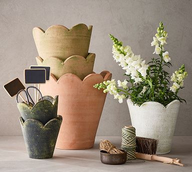 Handmade Toulon Planters | Pottery Barn (US)