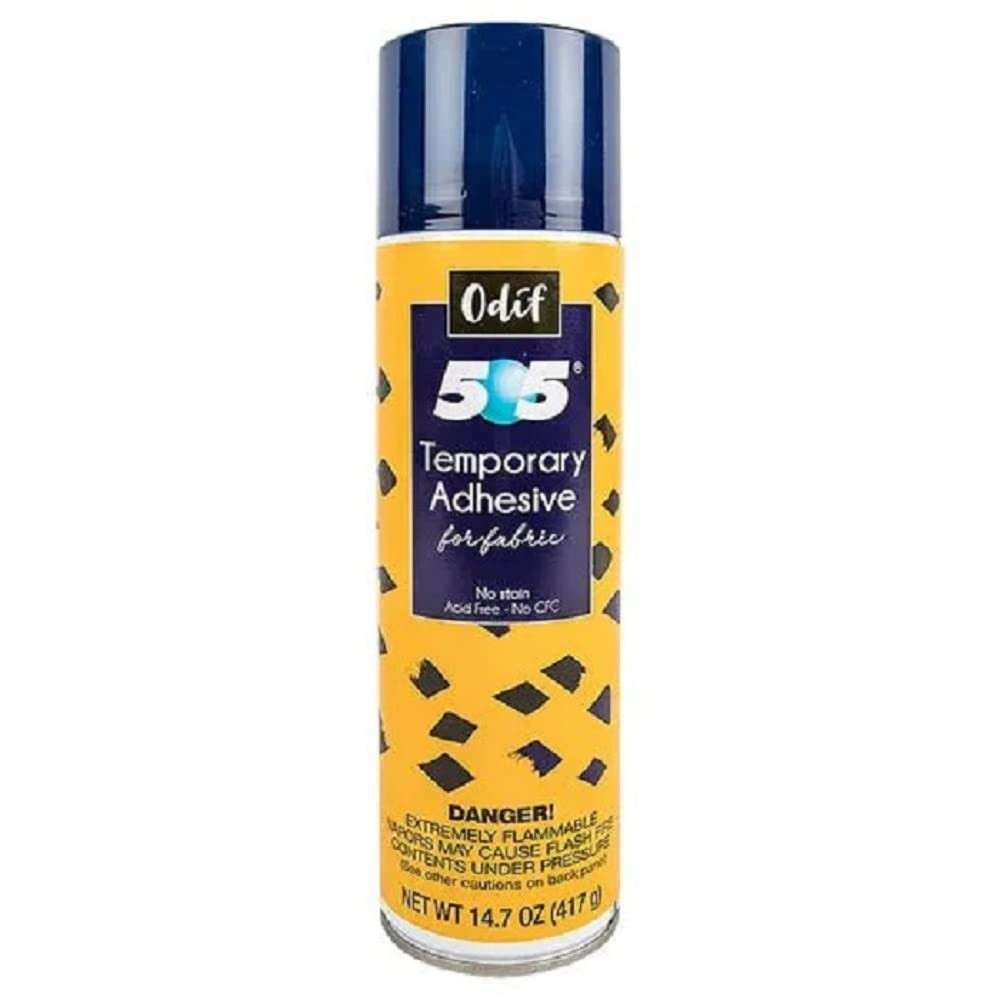 Odif Usa 505 Spray and Fix Temporary Fabric Adhesive, 14.7oz | Amazon (US)