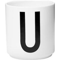 Design Letters Porcelain Cup - U | The Hut (UK)