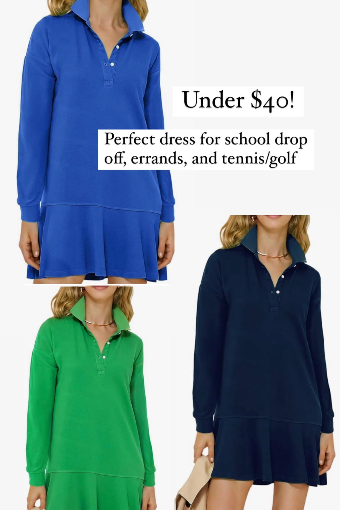 This is such a great closet staple to run errands, school drop off, grab coffee, go to tennis/golf, or perfect for travel! Elevate your everyday look! #travel #carpoolootd #ootd 

#LTKFindsUnder50 #LTKTravel #LTKStyleTip