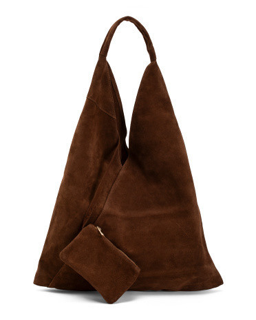 Suede Hobo For Women | TJ Maxx