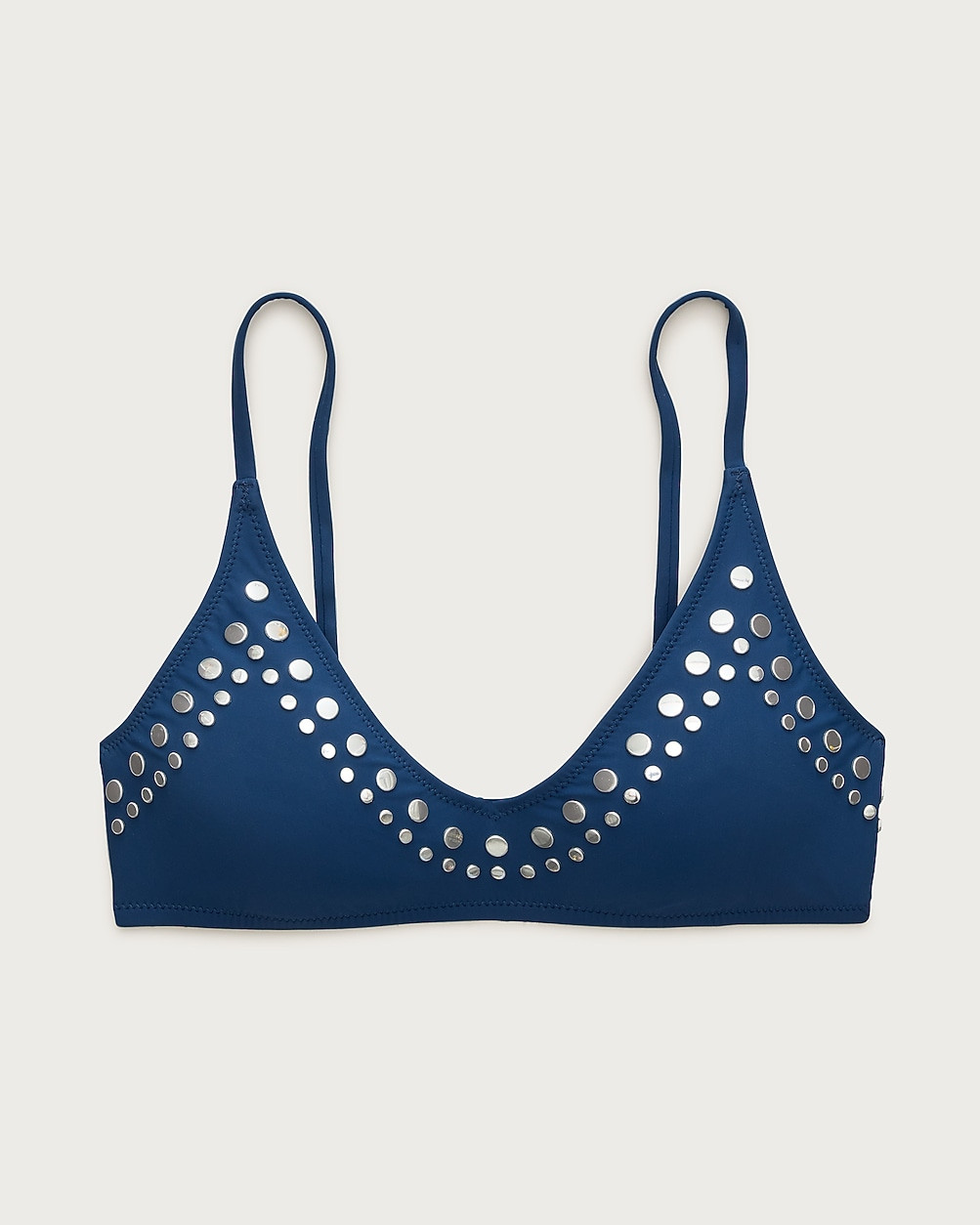 Lana studded bikini top | J. Crew US