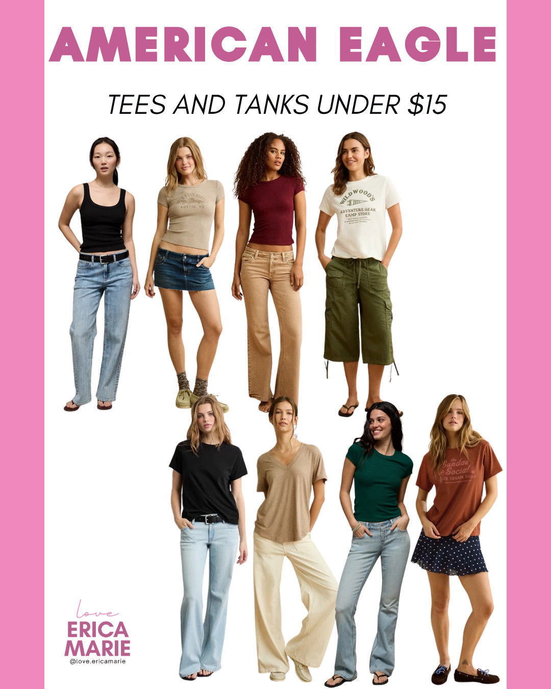 Stumbled upon these tees and tanks for you or your teen. Perfect for everyday wear or running errands! Layer them up with a cardigan or jacket if the weather gets cooler. 

#BasicTees #TeenFashion #EverydayStyle #WardrobeBasics #LayeringPieces #FallFashion 

 #LTKSaleAlert