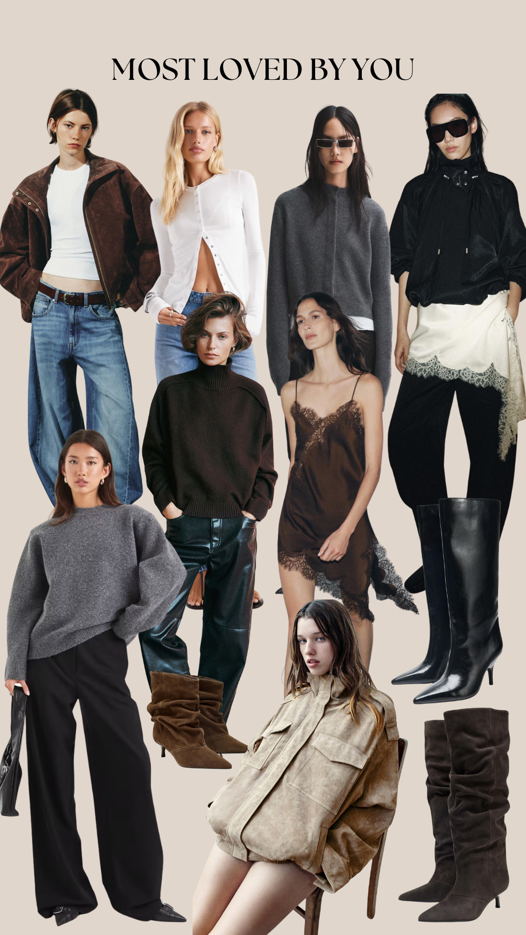 Weekly Faves, Suede Jacket, Jumper, Lace Dress, Wide-Leg Trousers, Suede Boots, Cashmere Cardigan, Zara, H&M, ASOS 

 #LTKuk #LTKautumn #LTKstyletip
