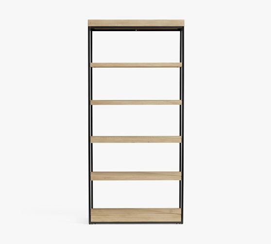 Malcolm Wide Open Bookcase (36") | Pottery Barn (US)
