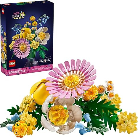 LEGO Botanicals Petite Sunny Bouquet Building Toy - DIY Floral Arrangement for Girls & Boys, Ages... | Amazon (US)