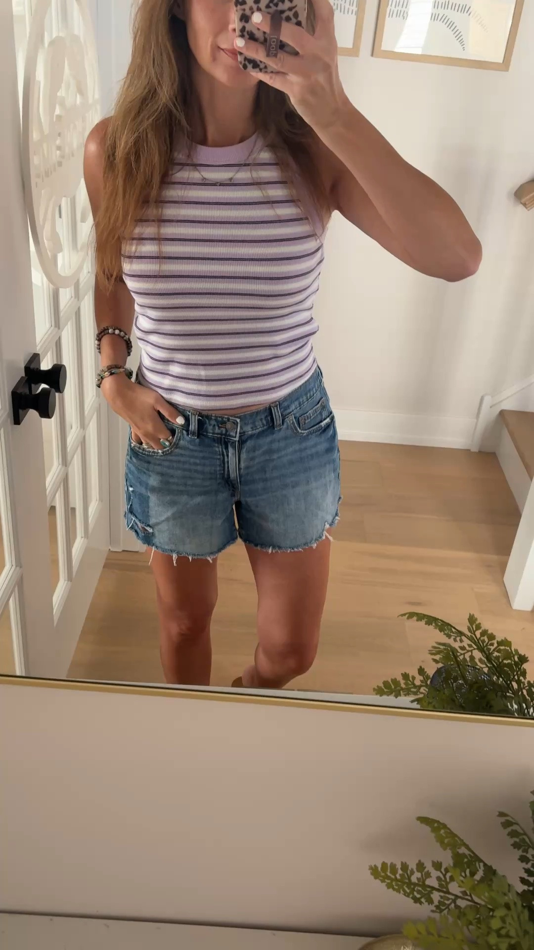 $20 Aerie denim shorts. Elastic waist in the back! 

Cutest old navy tank only $5
Size small

#LTKootd #LTKSeasonal