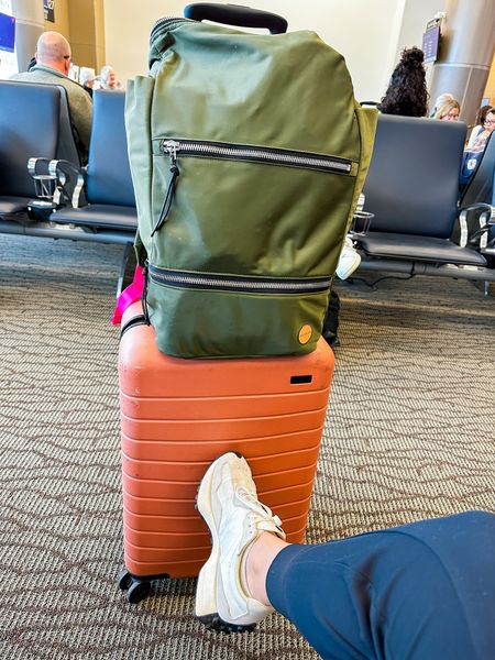 I linked all my travel essentials! Away luggage NEVER goes on sale and it’s the best so snag it! It’s a great gift too - I’ve given suitcases to my mom in the past! This is the Bigger Carry On but I also linked the Medium and Large bags I have. 

This backpack is incredible for travel - it holds so much and fits under the airplane seat. 

I also linked my go-to travel outfit! The stuff that’s not pictured but linked is stuff I ALWAYS use when I travel! 

#LTKGiftGuide #LTKtravel #LTKSeasonal