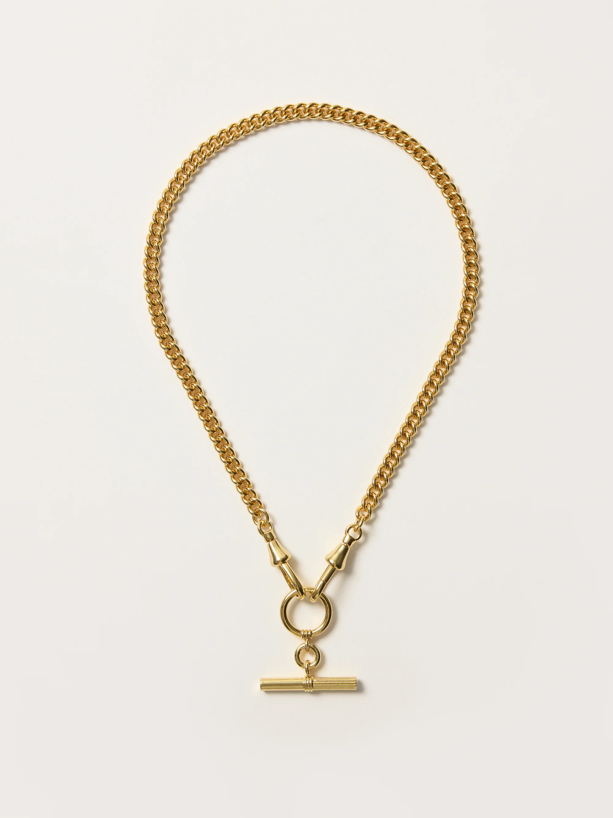 T-bar Chain Necklace | Gold | Jigsaw (UK)