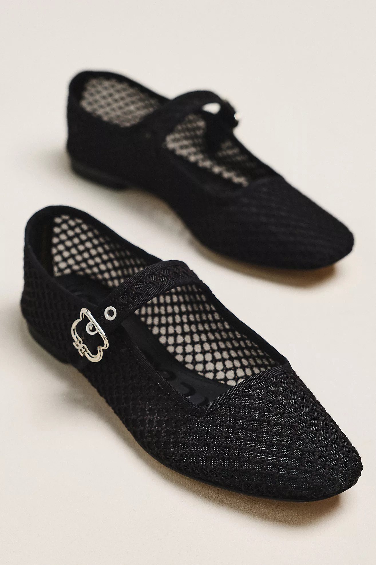 Sam Edelman Michaela Mesh Mary Jane Flats | Anthropologie (US)