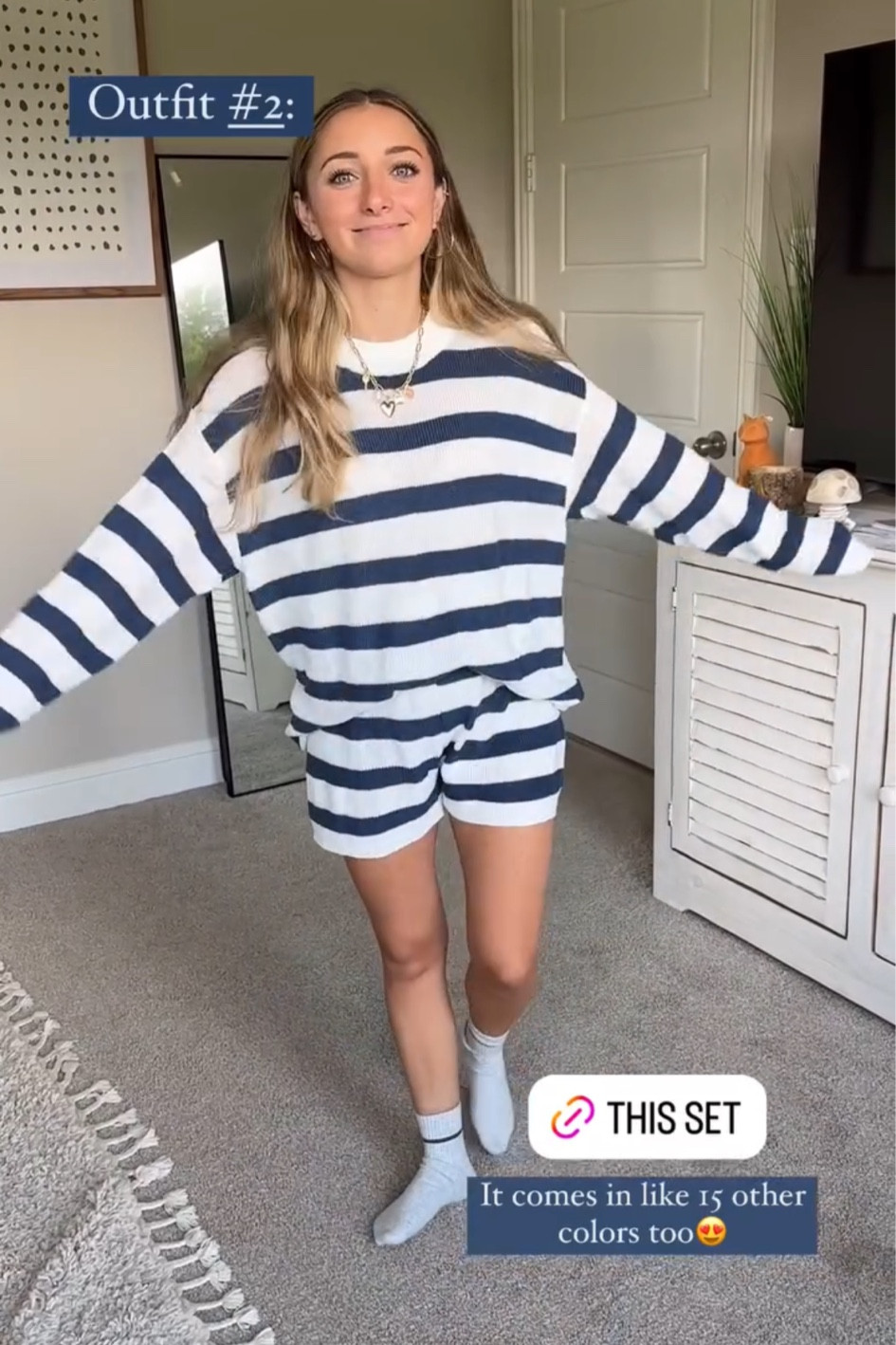 Obsessed with this set! I will be wearing this every where I go! Sooo many different colors too! 

#LTKU #LTKStyleTip #LTKBump