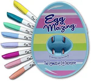 The Eggmazing Egg Decorator Easter Egg Decorator Kit - Arts and Crafts Set - Includes Egg Decorat... | Amazon (US)