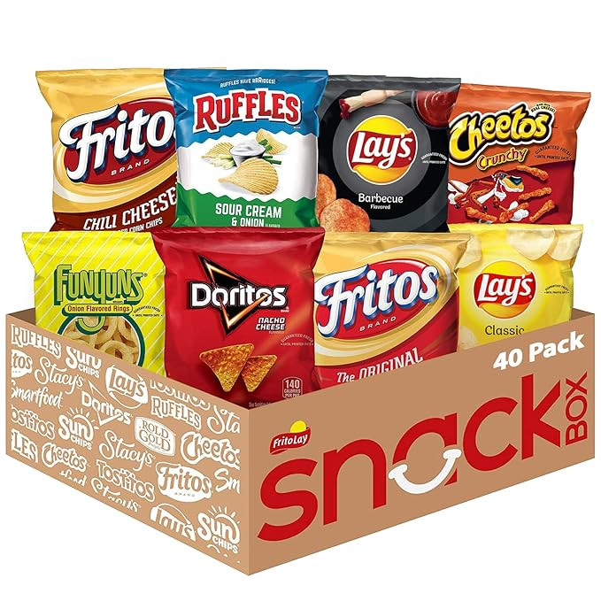 Frito-Lay Variety Packs, Party Mix, Single Serve Bags (40 Pack) | Amazon (US)