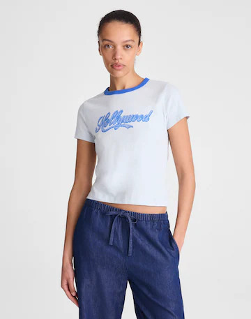 The Relaxed Baby Tee in Vintage Jersey | Madewell