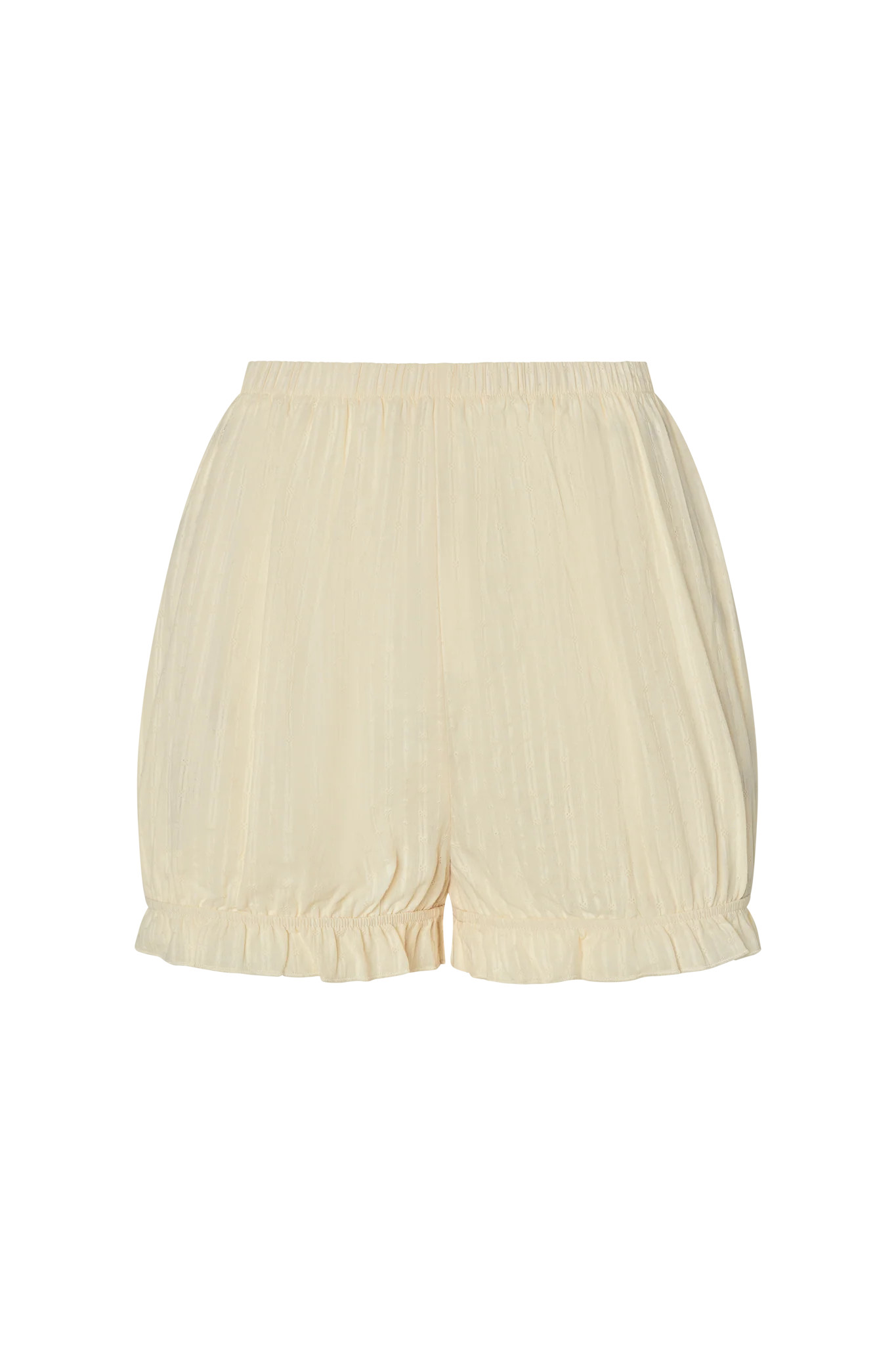 Romeo Sleep Shorts in Cream Eyelet | Sonderhuas