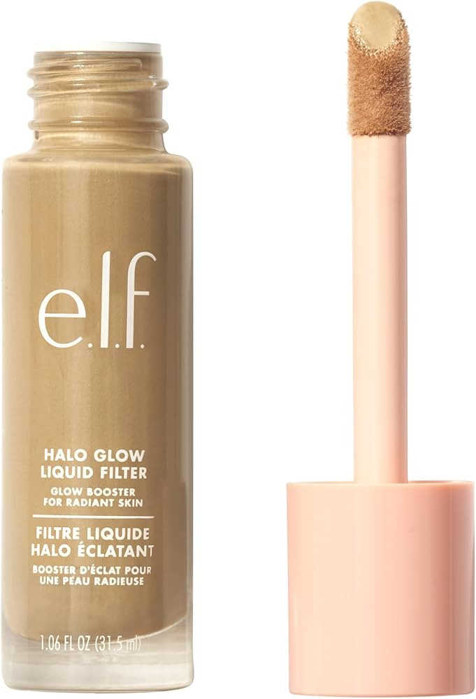 e.l.f. Halo Glow Liquid Filter, Complexion Booster For A Glowing, Soft-Focus Look, Infused With H... | Amazon (US)