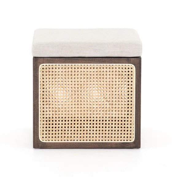 Euben 18" Wide Square Cube Ottoman | Wayfair North America