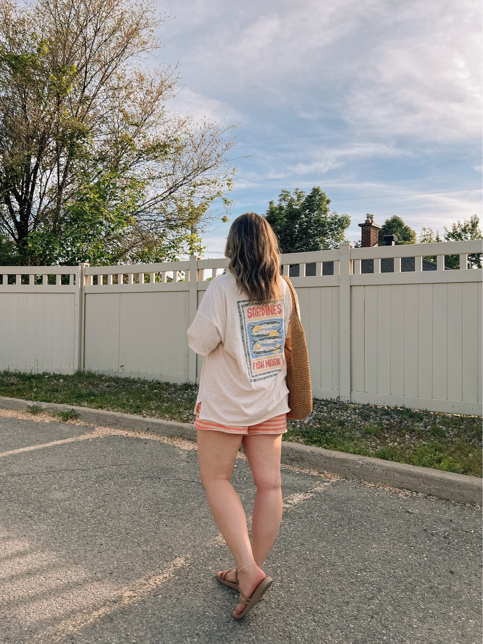 Comfy casual summer outfit! Wearing L in both the sardine graphic tee and striped shorts. Crocs sandals are super comfy, I’m a 9.5-10 and wear a 10. Canadian Crocs link under “similar products”

#LTKsummer #LTKmidsize #LTKsale