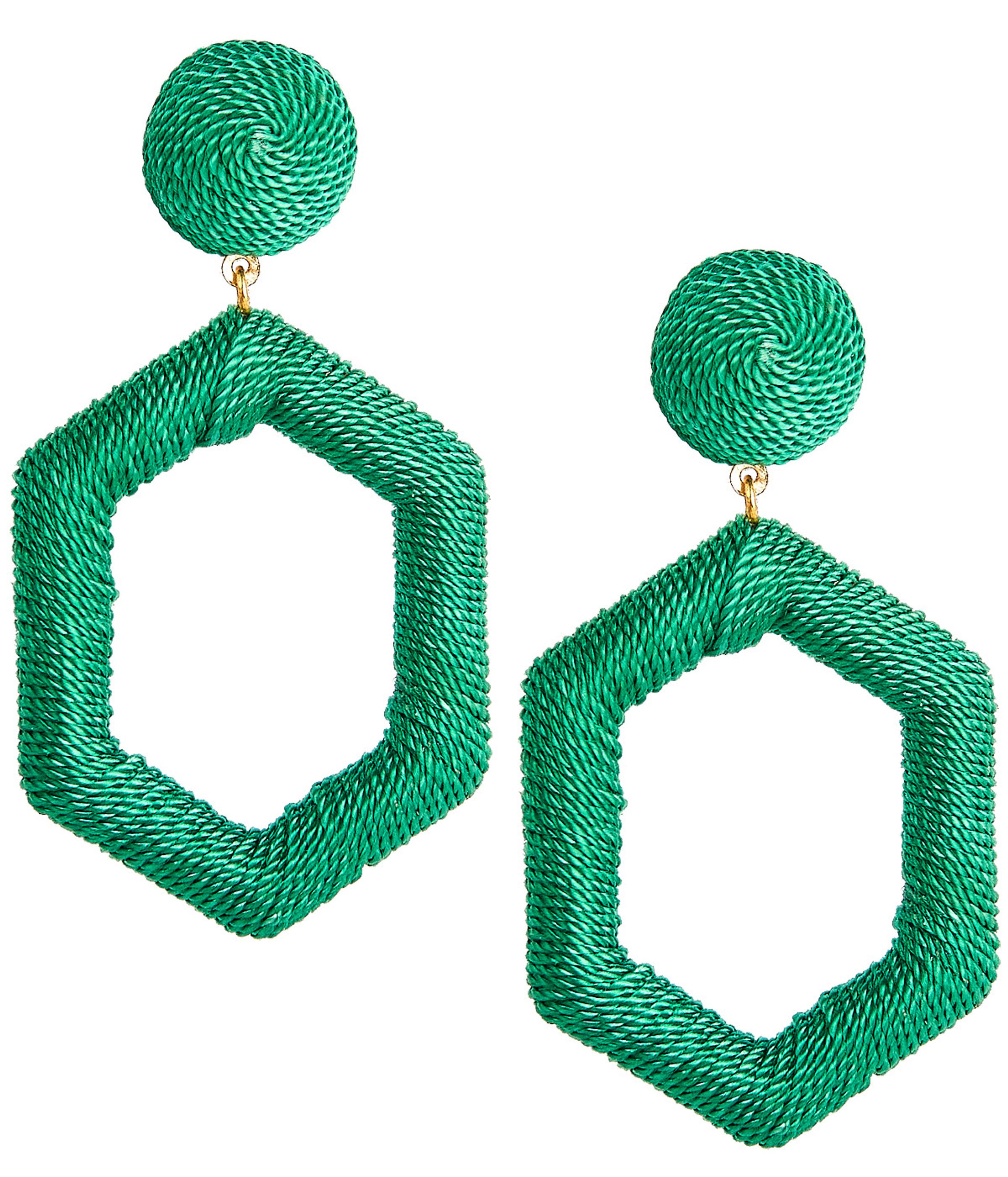 Elliot - Silk Wrapped Earrings | Lisi Lerch Inc