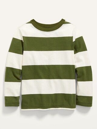 Unisex Striped Long-Sleeve T-Shirt for Toddler | Old Navy (US)