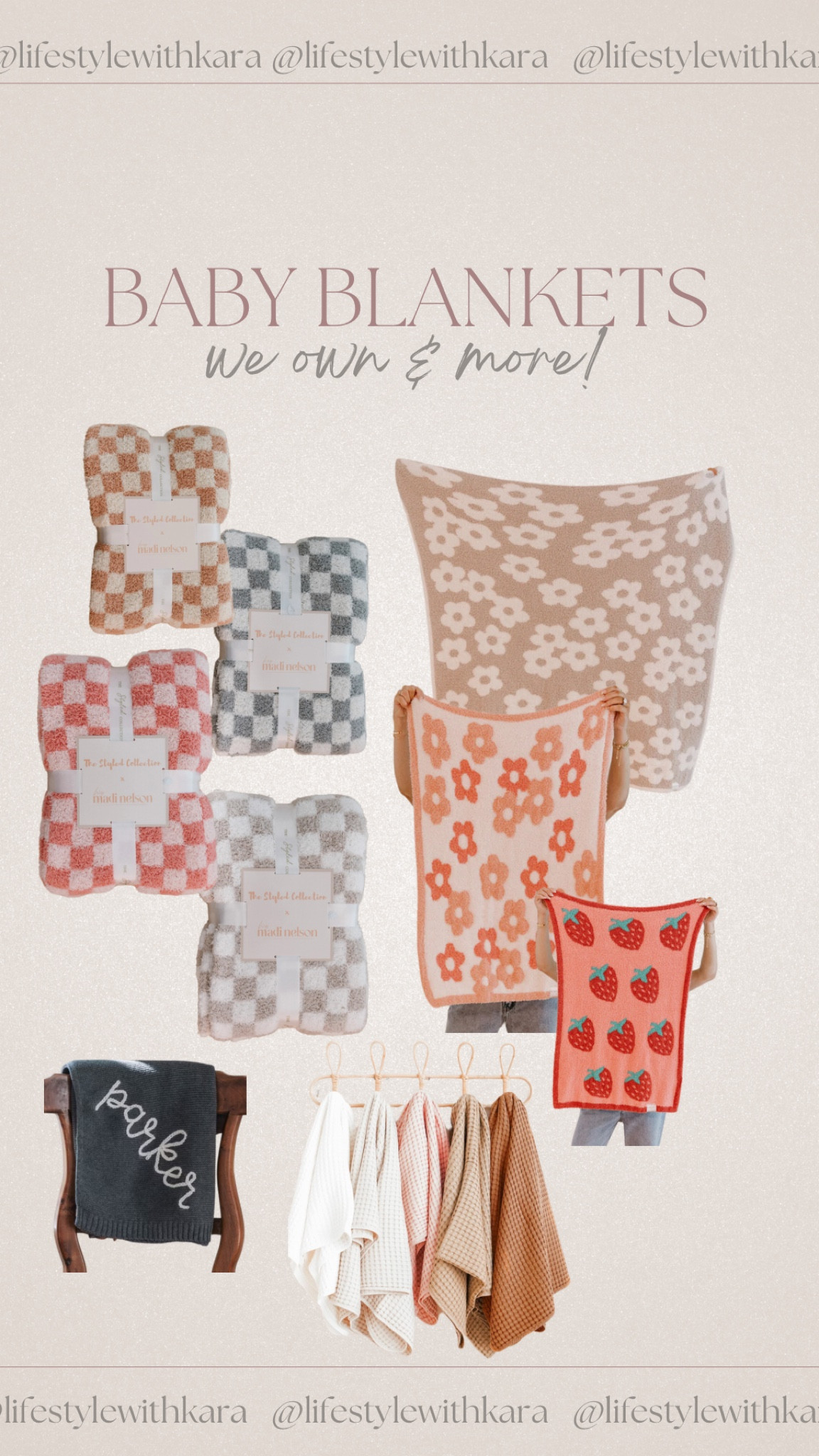 Soft baby blankets we own and more! 

#LTKhome #LTKbump #LTKbaby