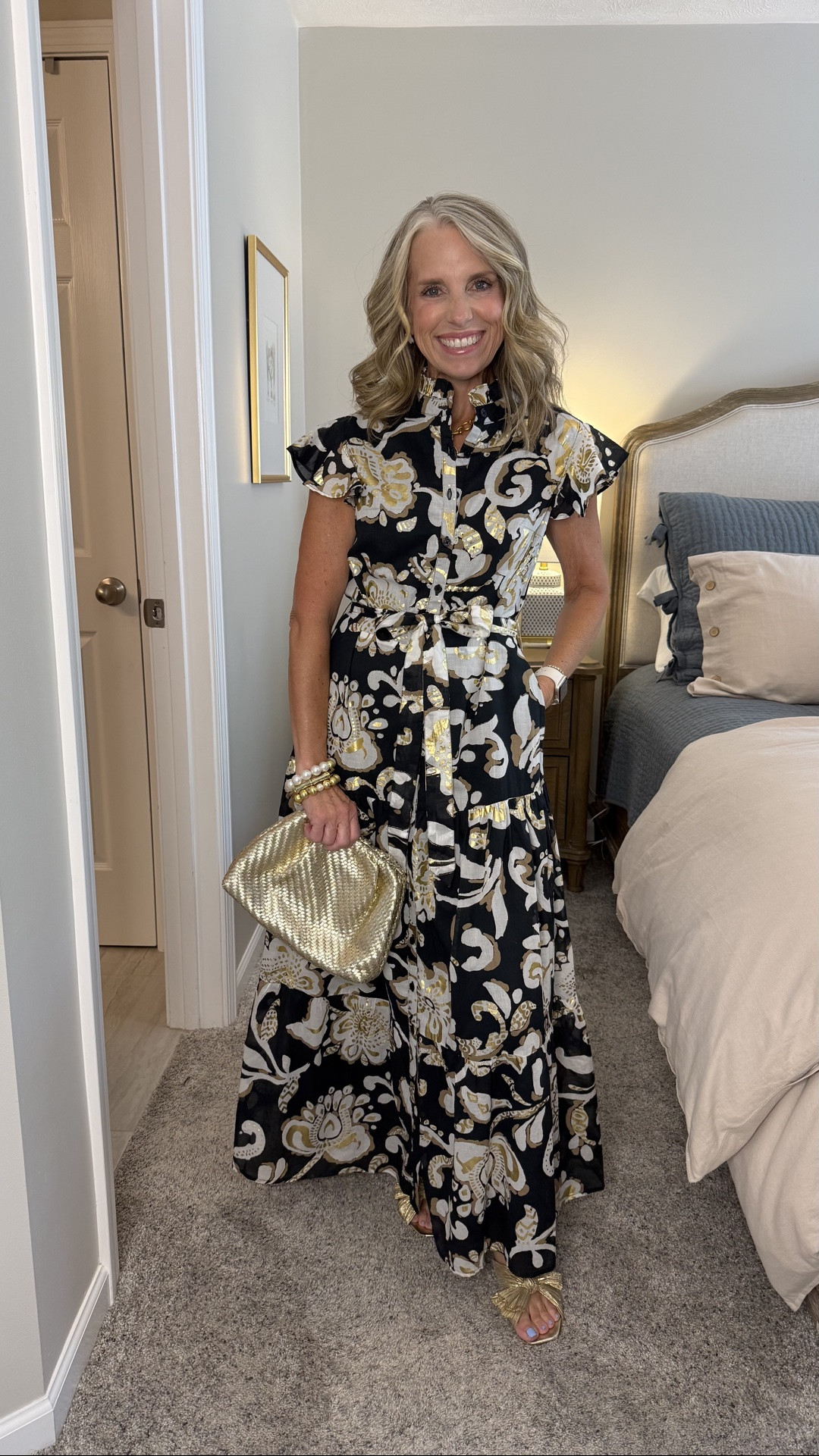 Wearing XS. This dress can be dressed up for a wedding guest look or worn more casually for church, brunches, showers.

#LTKgrwm #LTKootd #LTKOver40