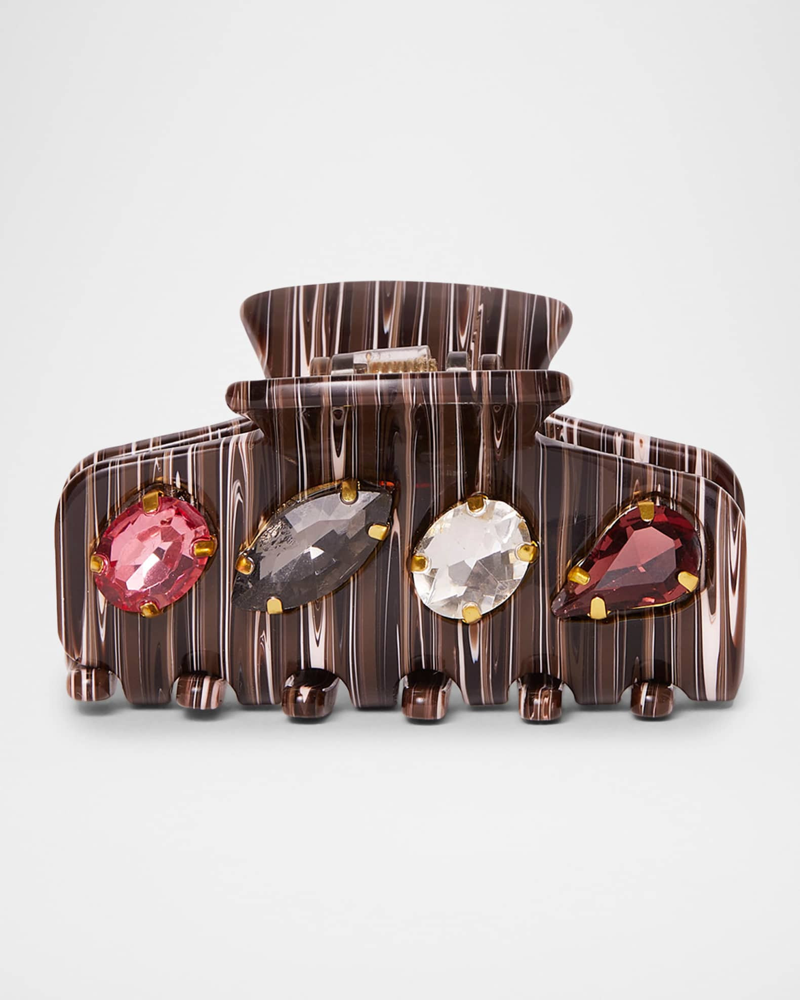 Lele Sadoughi Mini Crystal Claw Clip | Neiman Marcus