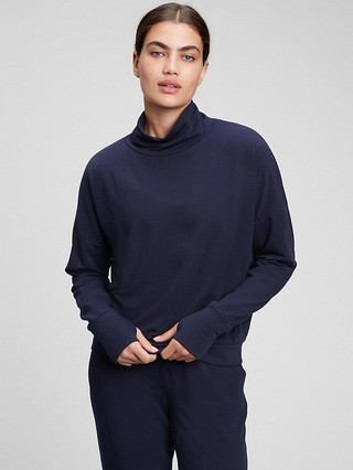 Cloud Light Turtleneck Sweatshirt | Gap (US)