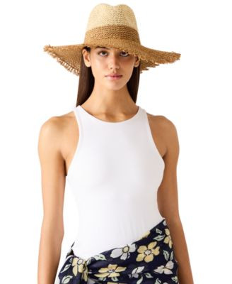 Steve Madden Split Decision Crochet Panama Hat - Macy's | Macy's