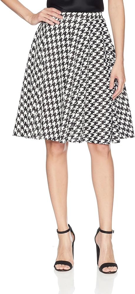 Women's Knee Length Full Skater Skirt | Amazon (US)
