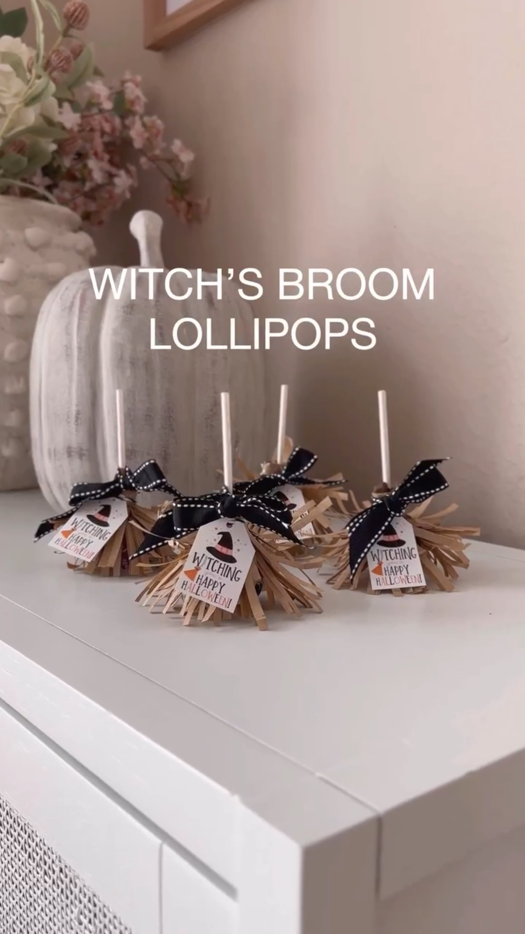 Halloween Treats - Witch’s Broom Lollipops

So fun for classmates, truck or treat or a Halloween Party! 

#LTKFamily #LTKParties #LTKHalloween