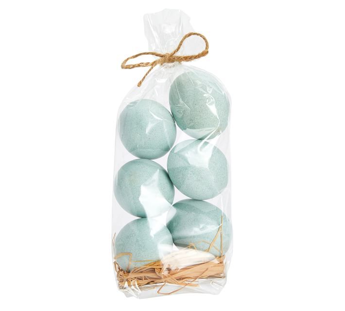 Faux Speckled Decorative Eggs - Set of 6 | Pottery Barn (US)