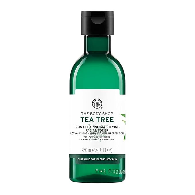 The Body Shop Tea Tree Skin Clearing Mattifying Toner – Purifying Vegan Facial Toner For Oily, ... | Amazon (US)